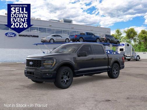 Agate Black Metallic 2026 Ford F-150 STX