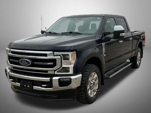Antimatter Blue Metallic 2021 Ford F-250 Lariat