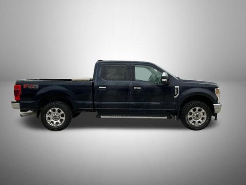 Antimatter Blue Metallic 2021 Ford F-250 Lariat
