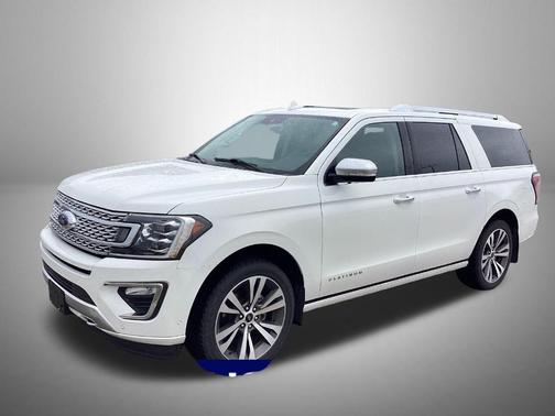 White Metallic 2021 Ford Expedition Max Platinum