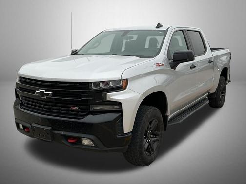 Silver Ice Metallic 2021 Chevrolet Silverado 1500 LT Trail Boss