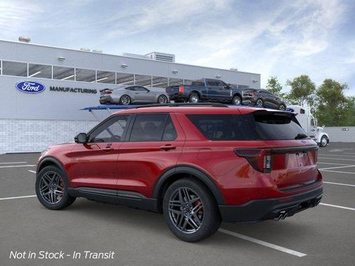 Rapid Red Metallic Tinted Clearcoat 2026 Ford Explorer ST