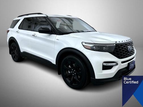 Star White 2023 Ford Explorer ST-Line