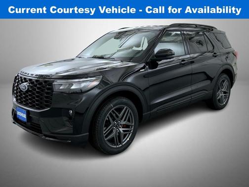 Agate Black Metallic 2026 Ford Explorer ST-Line