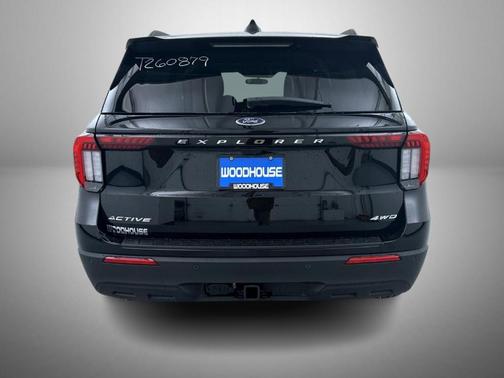 Agate Black Metallic 2026 Ford Explorer Active