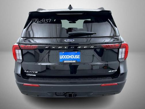 Agate Black Metallic 2026 Ford Explorer Active