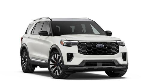 Star White 2026 Ford Explorer Platinum