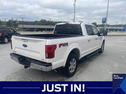 White Platinum Clearcoat Metallic 2019 Ford F-150 Lariat
