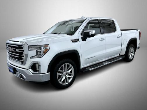 Summit White 2021 GMC Sierra 1500 SLT