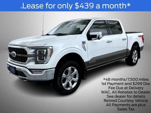 Star White 2022 Ford F-150 King Ranch