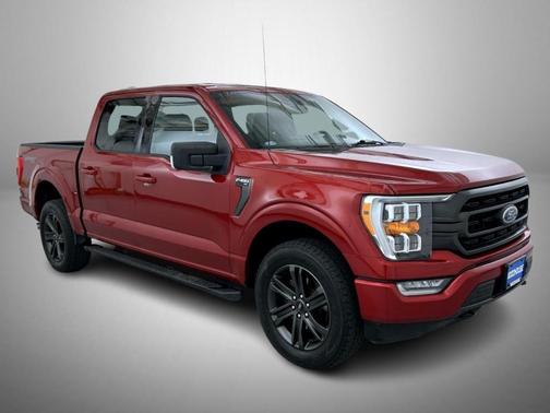 Red Metallic 2021 Ford F-150 XLT