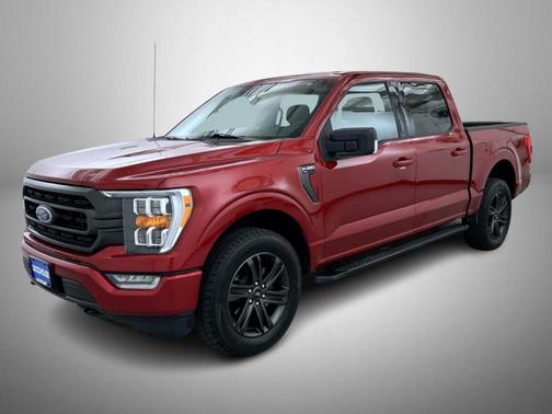 Red Metallic 2021 Ford F-150 XLT
