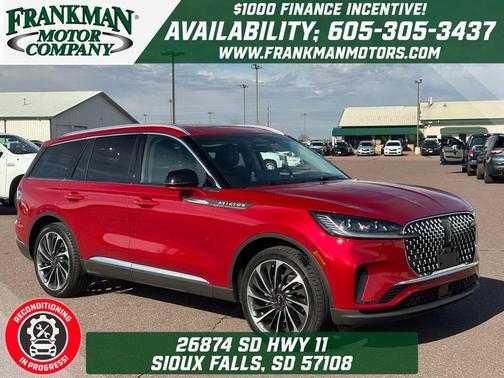 Red Carpet Metallic Tinted Clearcoat 2025 Lincoln Aviator Reserve AWD