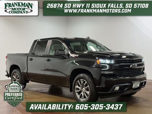 Black 2021 Chevrolet Silverado 1500 RST
