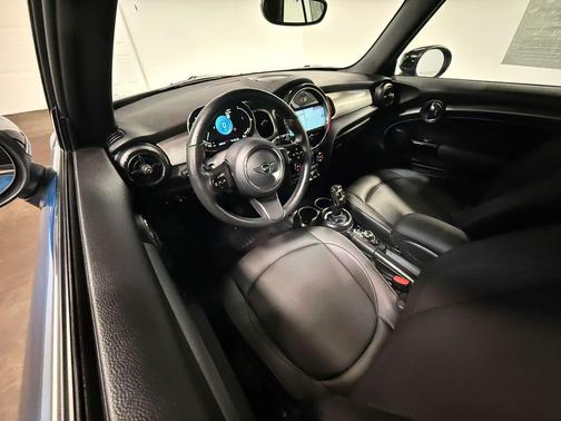 Island Blue Metallic 2024 MINI Convertible Cooper