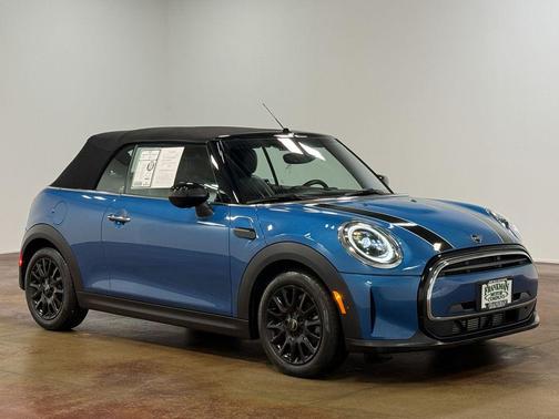 Island Blue Metallic 2024 MINI Convertible Cooper