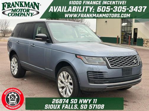 2019 Land Rover Range Rover 5.0L V8 Supercharged