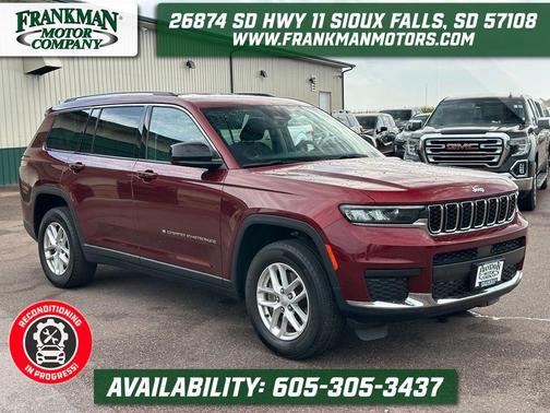 Velvet Red Pearlcoat 2023 Jeep Grand Cherokee L Laredo