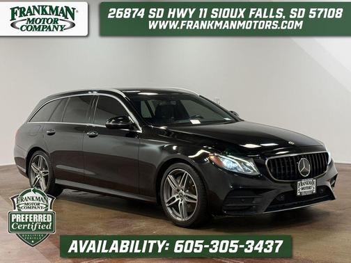 Black 2019 Mercedes-Benz E-Class 4MATIC