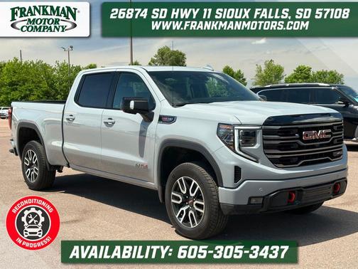 Downpour Metallic 2025 GMC Sierra 1500 AT4