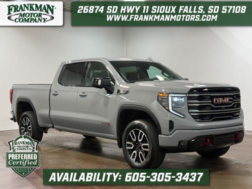Downpour Metallic 2025 GMC Sierra 1500 AT4