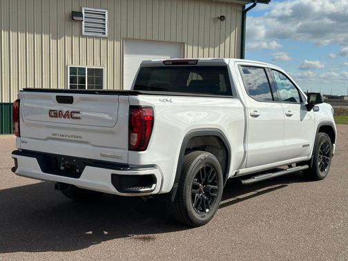 Summit White 2022 GMC Sierra 1500 Elevation