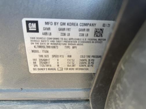 2021 Chevrolet Trailblazer LT