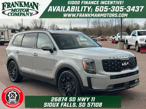 Wolf Gray 2022 Kia Telluride SX