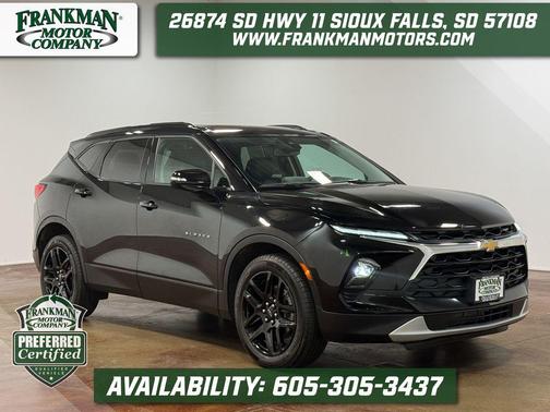 Black 2023 Chevrolet Blazer 3LT