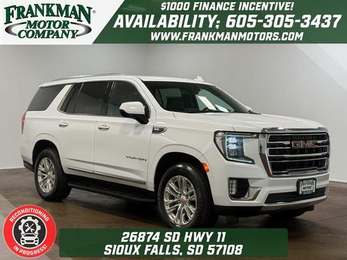 Summit White 2024 GMC Yukon SLT