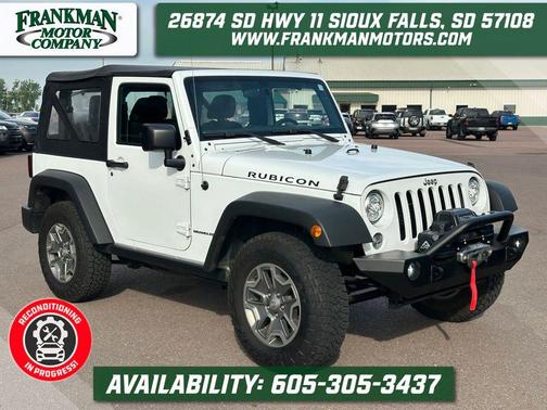 Bright White Clearcoat 2018 Jeep Wrangler JK Rubicon