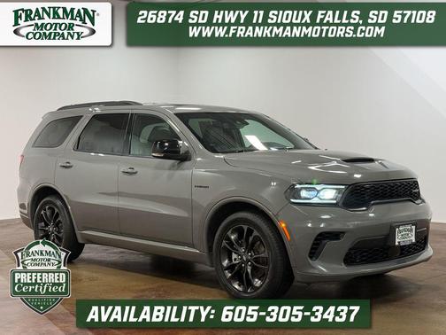 Destroyer Gray Clearcoat 2024 Dodge Durango R/T Plus