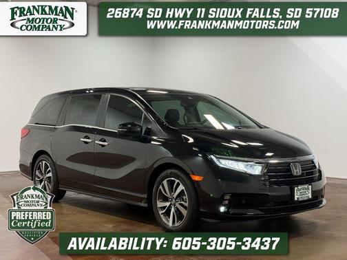 Crystal Black Pearl 2023 Honda Odyssey Touring