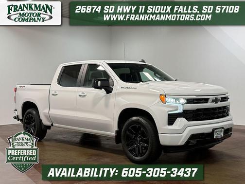 Summit White 2024 Chevrolet Silverado 1500 RST