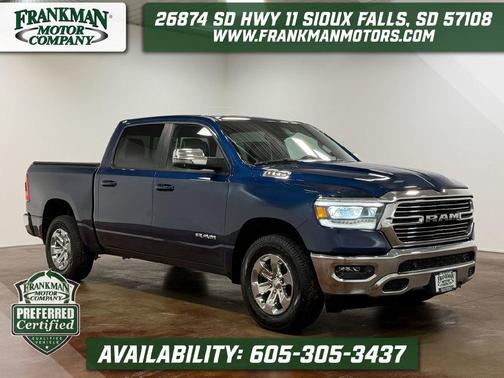Patriot Blue Pearlcoat 2023 RAM 1500 Laramie