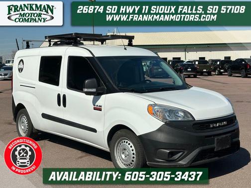 Bright White 2021 RAM ProMaster City Tradesman