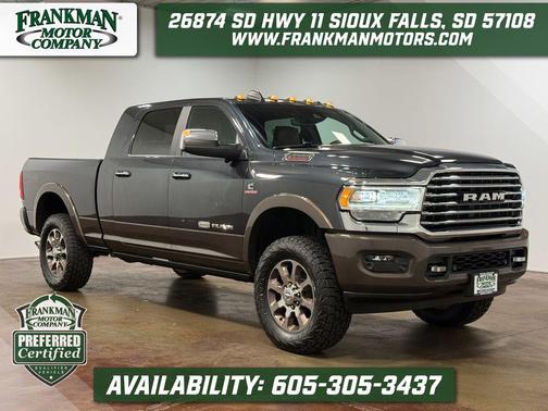 Maximum Steel Metallic Clearcoat 2020 RAM 2500 Longhorn