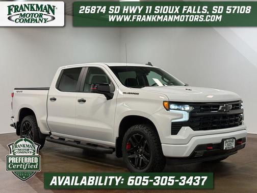 Summit White 2024 Chevrolet Silverado 1500 RST