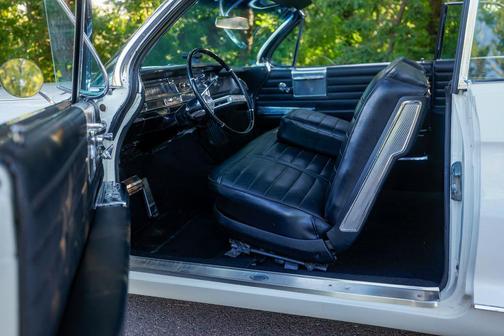 White 1961 Cadillac Series 62 Convertible