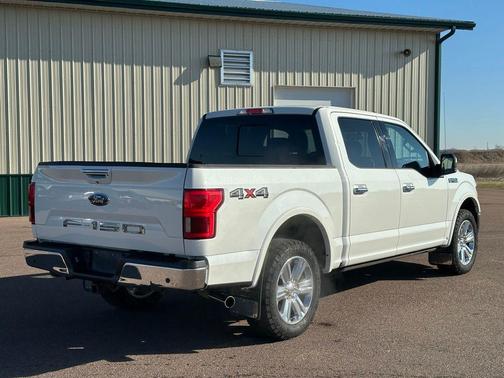 Star White Metallic Tri-Coat 2020 Ford F-150 Lariat