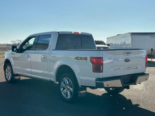 Star White Metallic Tri-Coat 2020 Ford F-150 Lariat