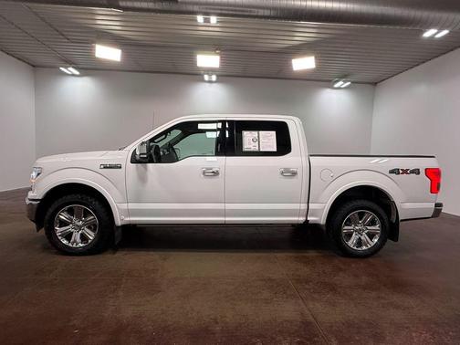 Star White Metallic Tri-Coat 2020 Ford F-150 Lariat