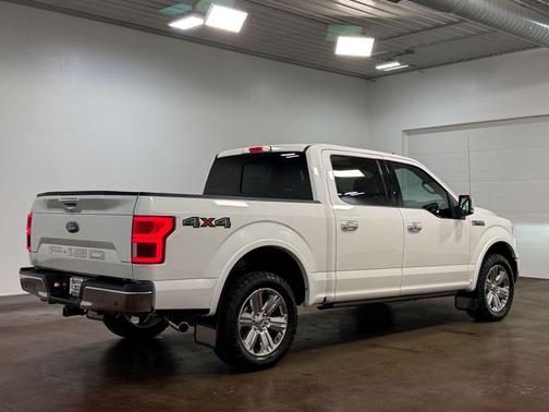 Star White Metallic Tri-Coat 2020 Ford F-150 Lariat