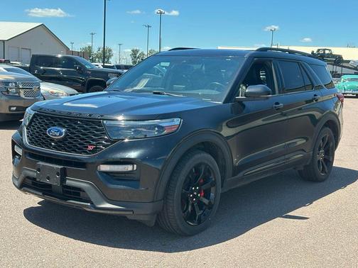 Agate Black Metallic 2020 Ford Explorer ST