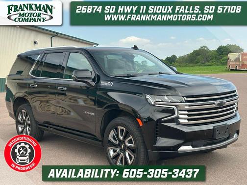 Black 2021 Chevrolet Tahoe 4WD High Country