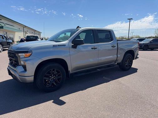 Sterling Grey Metallic 2024 Chevrolet Silverado 1500 Custom