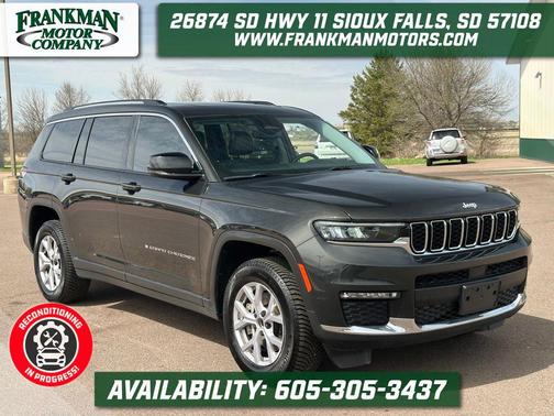 Rocky Mountain Pearlcoat 2022 Jeep Grand Cherokee L Limited