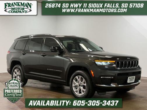 Rocky Mountain Pearlcoat 2022 Jeep Grand Cherokee L Limited