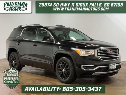 Ebony Twilight Metallic 2019 GMC Acadia SLT-1