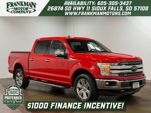 Race Red 2020 Ford F-150 Lariat